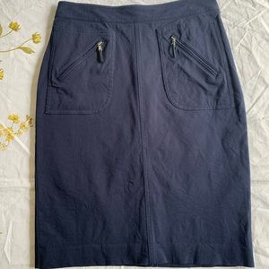 Ralph Lauren Navy Pencil Skirt 2